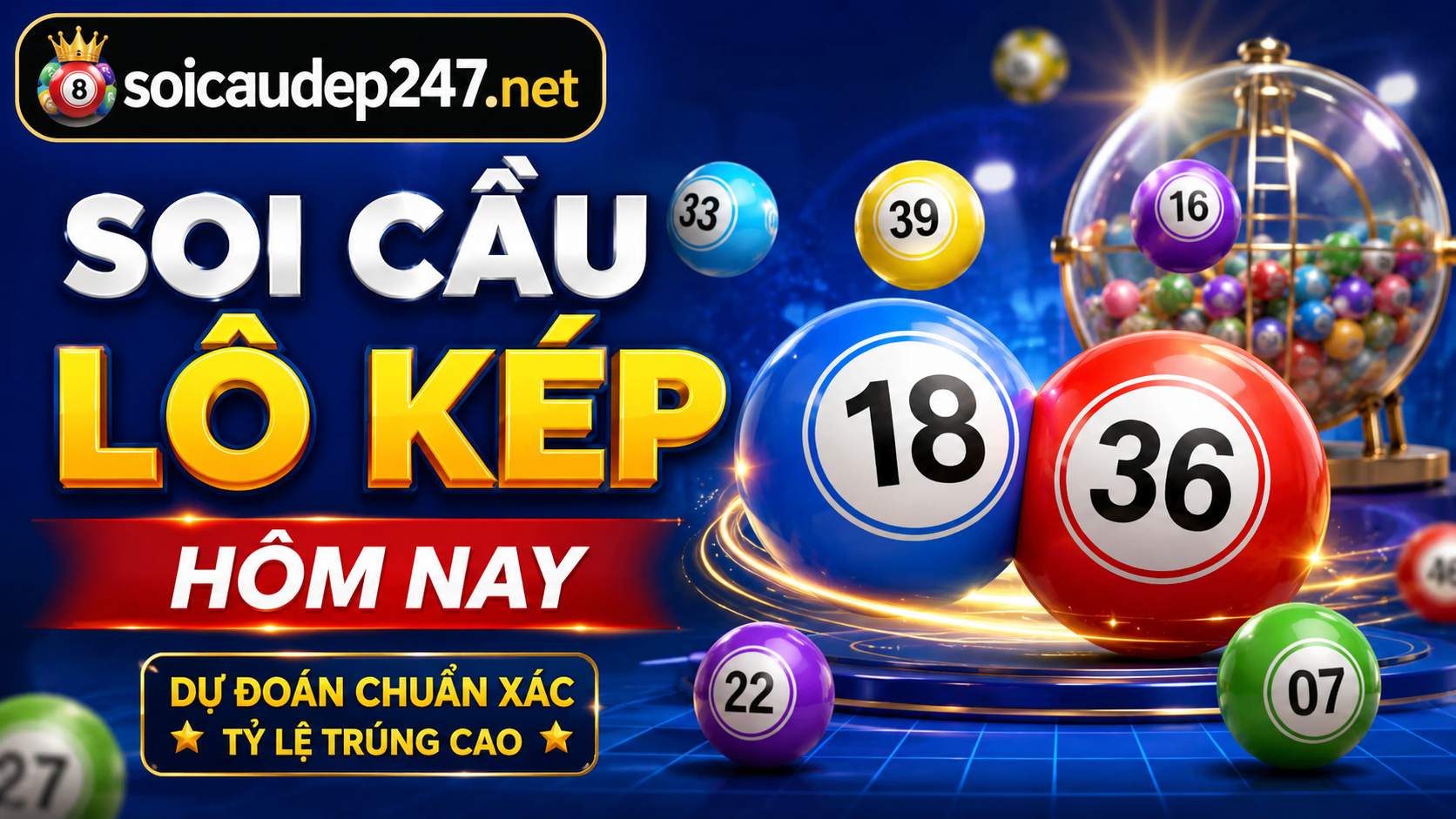 Soi cầu lô kép hôm nay