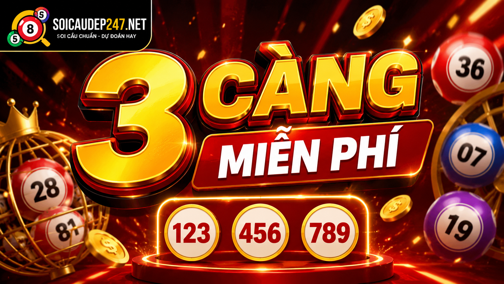 3 càng miễn phí