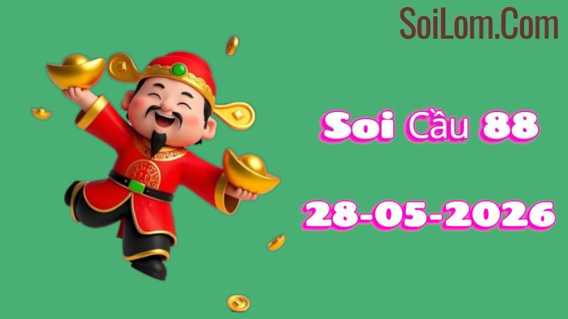 Soi cầu miền Bắc ngày 28/05/2026