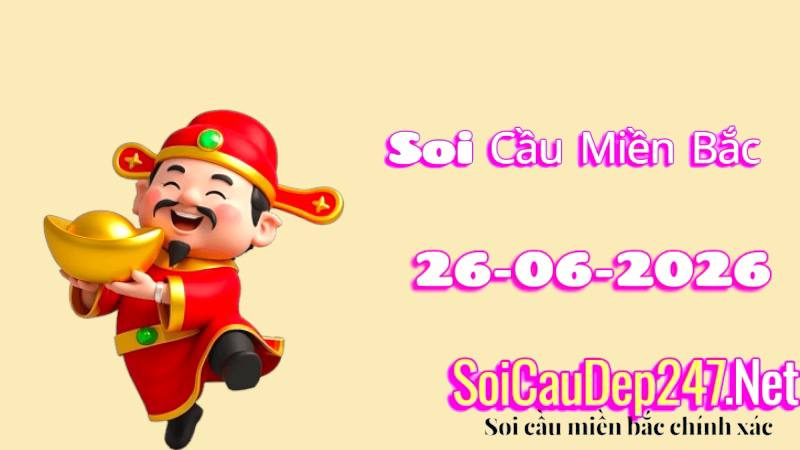 Soi Cầu Miền Bắc Ngày 26/06/2026