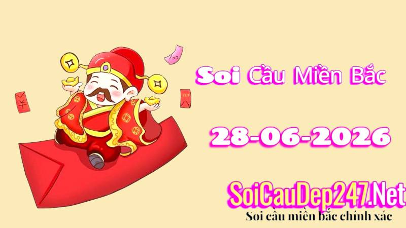 Soi Cầu Miền Bắc Ngày 28/06/2026