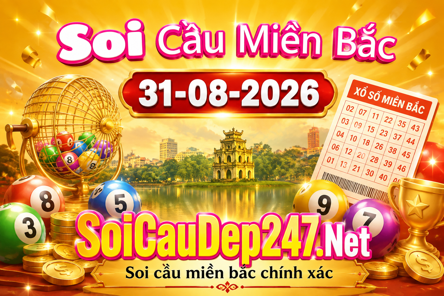 Soi Cầu Miền Bắc Ngày 31/08/2026