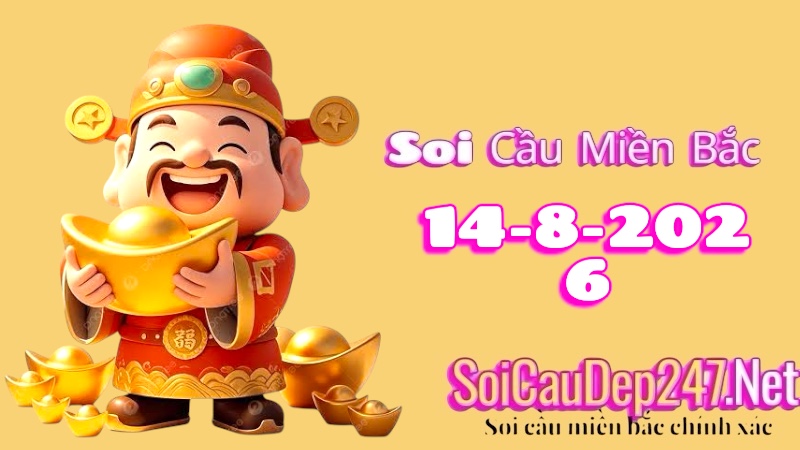 Soi Cầu Miền Bắc Ngày 14/08/2026