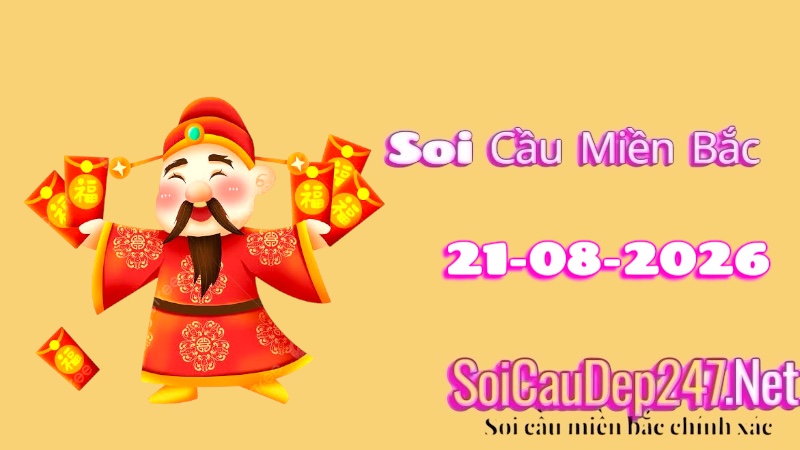 Soi Cầu Miền Bắc Ngày 21/08/2026