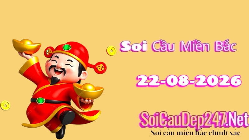 Soi Cầu Miền Bắc Ngày 22/08/2026