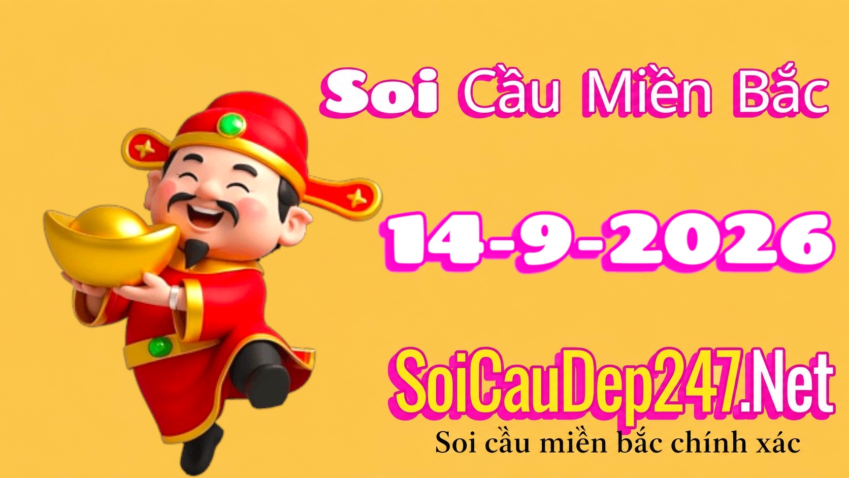 Soi Cầu Miền Bắc Ngày 14/09/2026