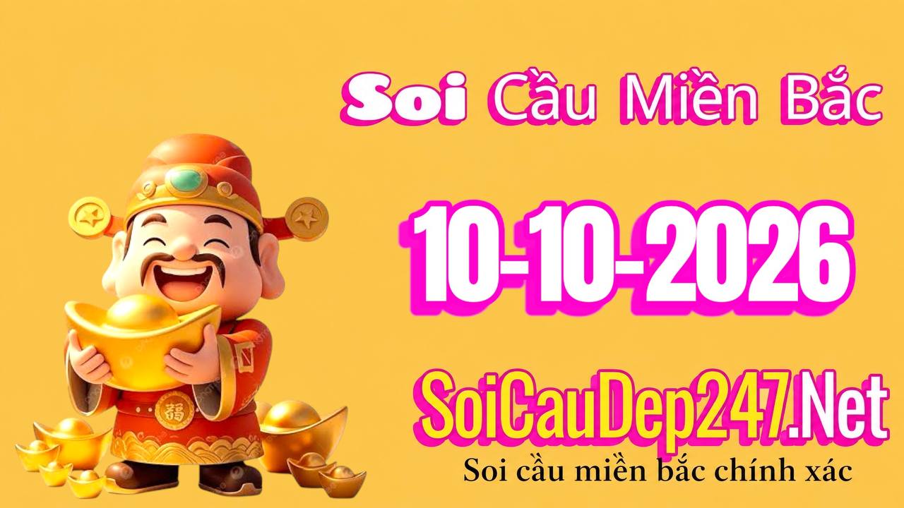 Soi cầu miền Bắc ngày 10/10/2026