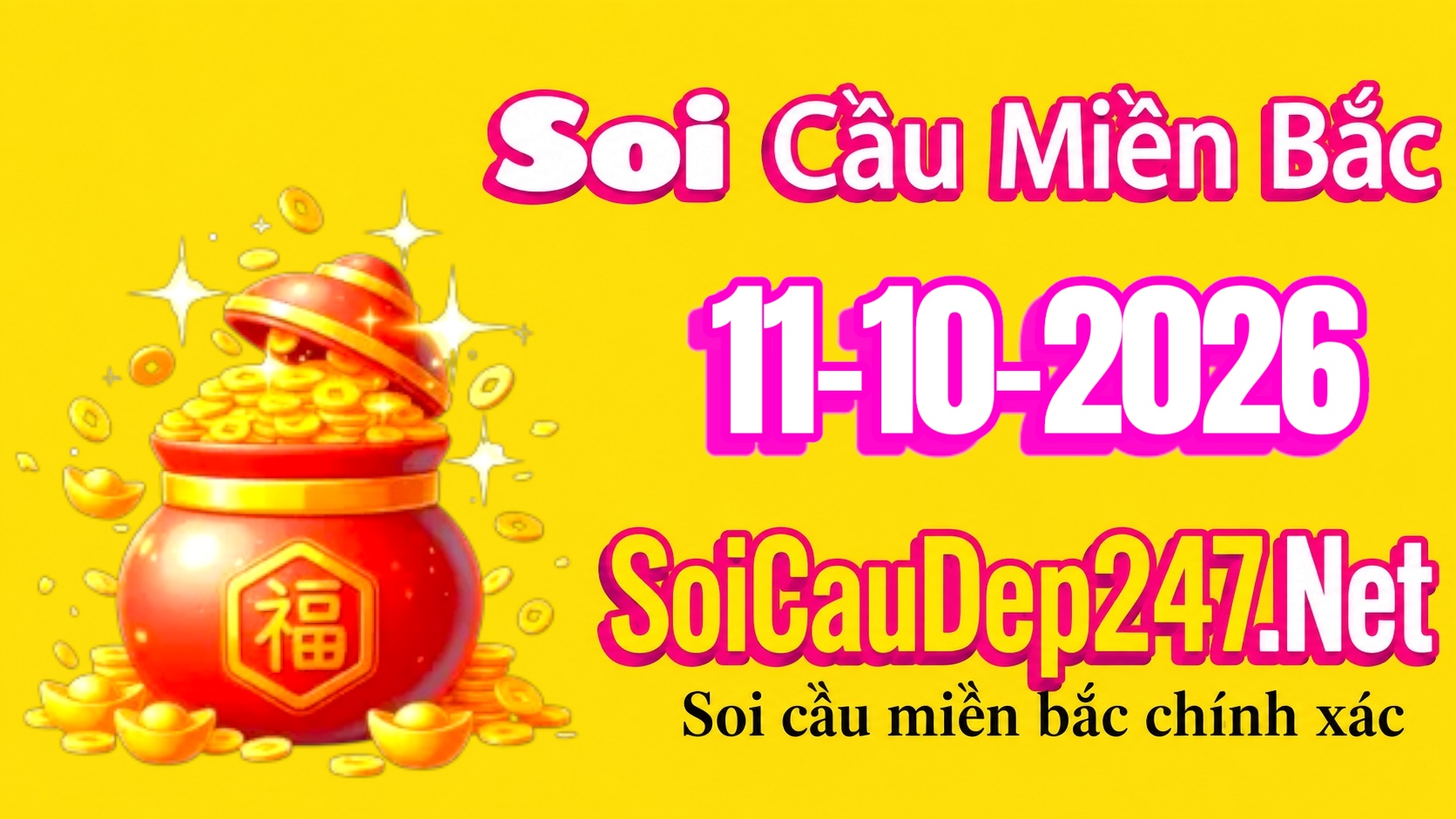Soi cầu miền Bắc ngày 11/10/2026