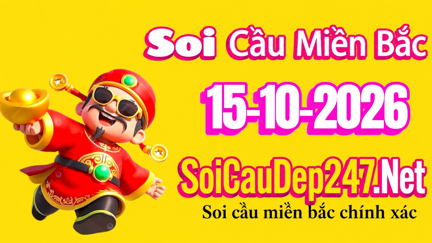 Soi cầu miền Bắc ngày 15/10/2026