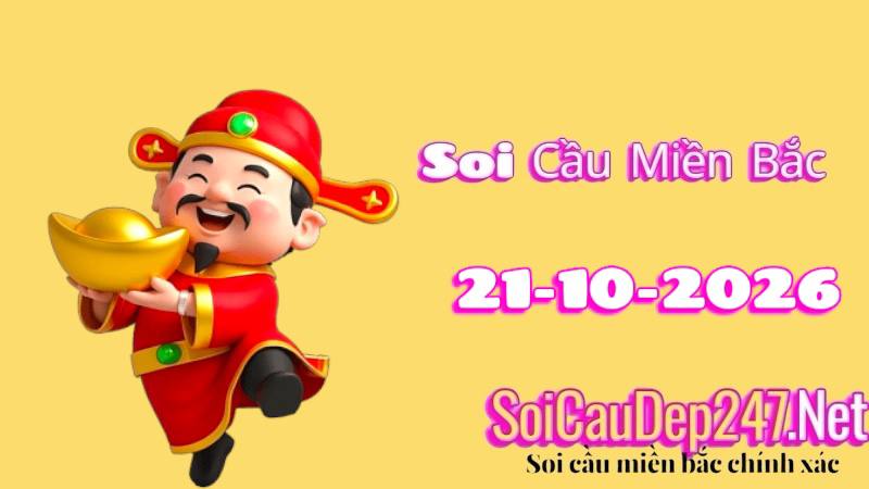 Soi cầu miền Bắc ngày 21/10/2026