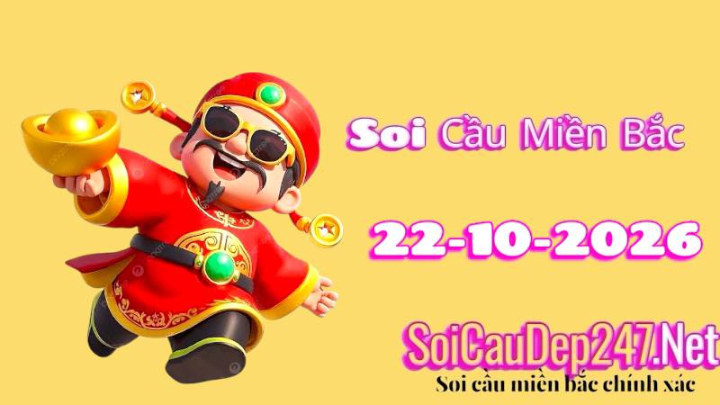 Soi cầu miền Bắc ngày 22/10/2026