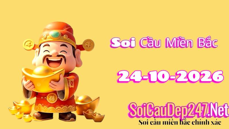 Soi cầu miền Bắc ngày 24/10/2026