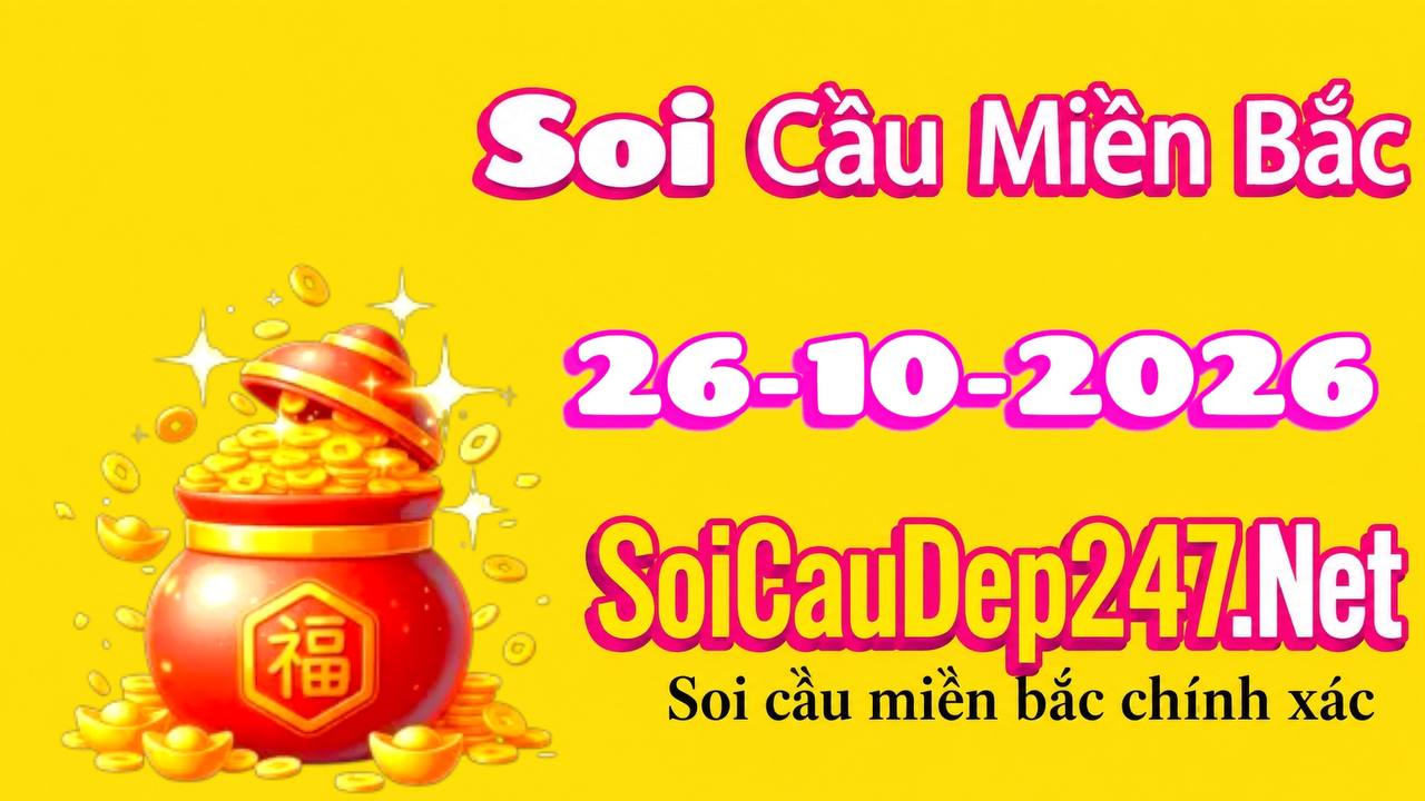 Soi cầu Miền Bắc ngày 26/10/2026