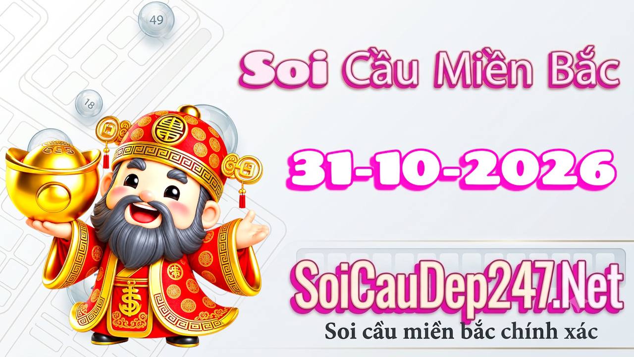 Soi cầu Miền Bắc ngày 31/10/2026